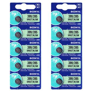 适用于Sony索尼纽扣电池SR927SW 手表电池AG7/399 LR927电子395石英表电池