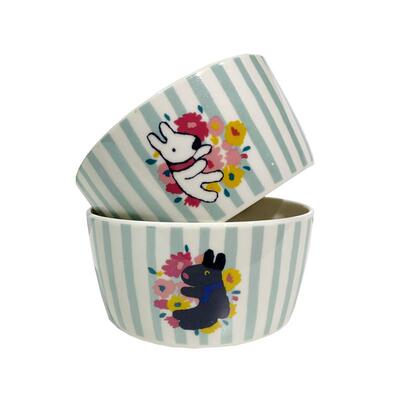 赵露思同款餐具！Gaspard et Lisa卡斯波和丽莎卡通沙拉汤饭碗