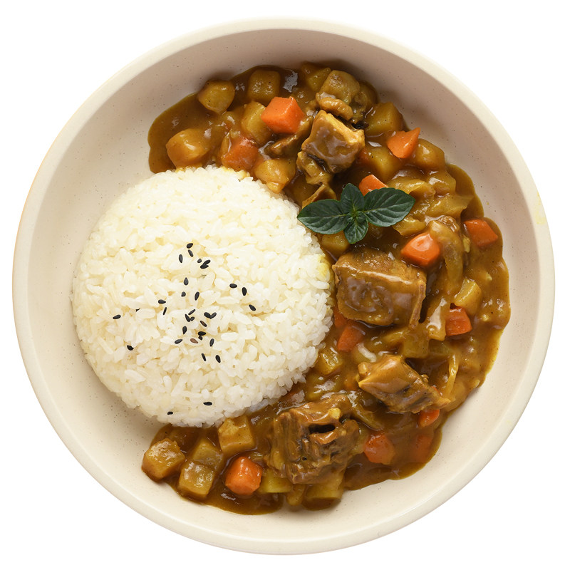 申古咖喱牛肉料理包拌饭酱外卖速食方便菜盖浇饭微波料理包菜肴包