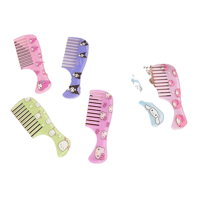 一夹两用可爱少女心发夹梳头