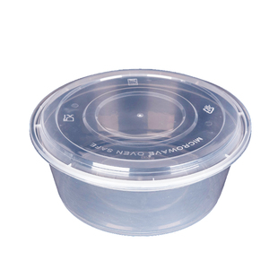 圆形4800ml酸菜鱼一次性餐盒塑料加厚特大龙虾外卖饭盒超大打包盒