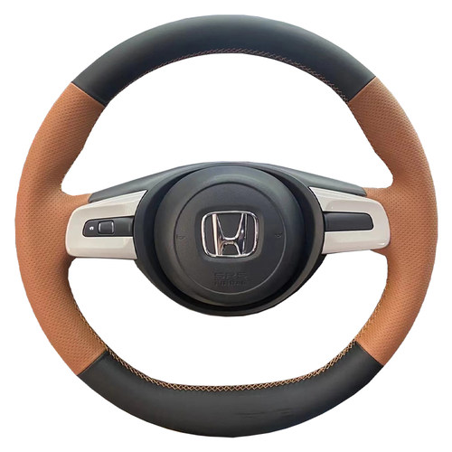 21-23款本田第4代新飞度方向盘套真皮life来福酱把套专用全包手缝