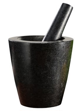 研磨器捣碎器捣药罐石臼蒜泥