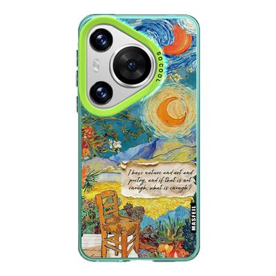 ANGYING× 星空拼图适用华为Pura80手机壳磁吸p70/p60pro新款艺术p50高级感创意的p40带支架全包保护套Ultra