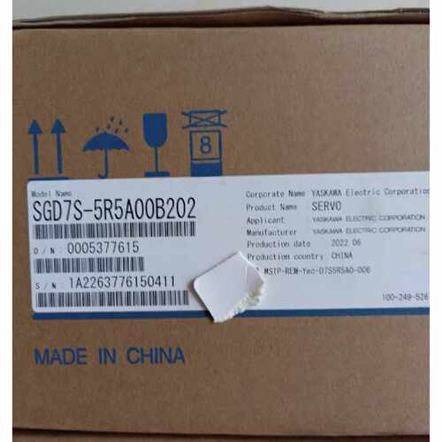 议价全新安川SGD7S-5R5A00B202伺服驱动器750W 原装正品 欢迎进店