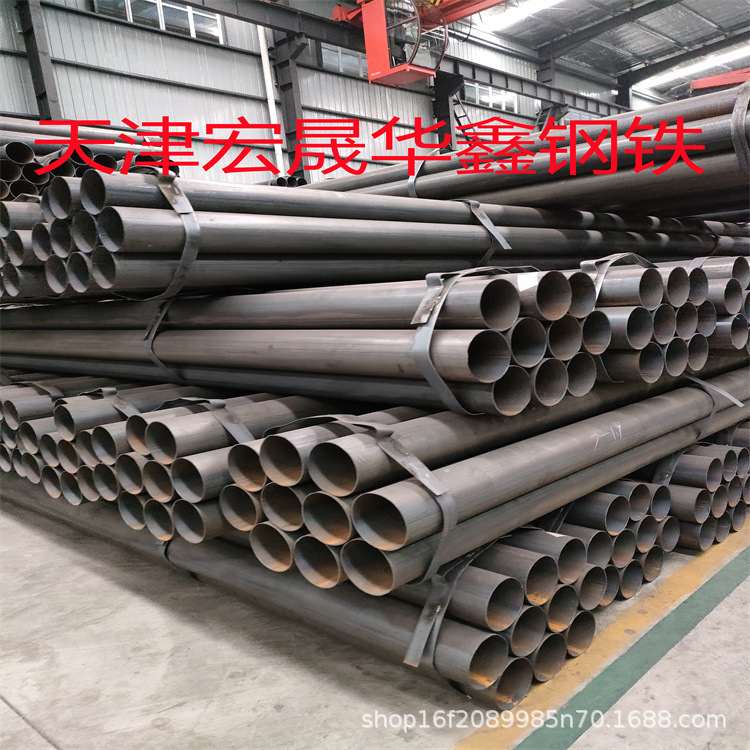 高频焊管铁钳压式声测管 焊管现货桥梁桩基隧道螺旋式声测管