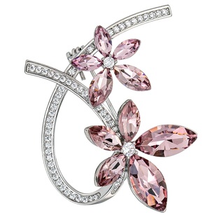 花朵胸针高端精致时尚女款高档女胸花设计感小众别针衣服西装配饰