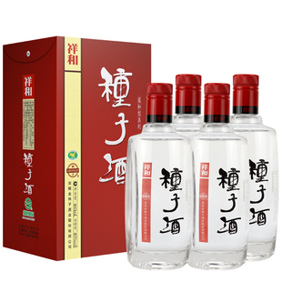 【酒厂自营】金种子祥和种子酒浓香型40度460ml*4瓶整箱纯粮食