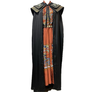 汉服男侠客风披风日常明制飞鱼服外披外套中国风古风重工甲胄斗篷