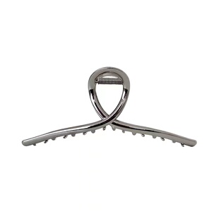 高级感金属鲨鱼夹大号抓夹女2026年新款后脑勺发量多超大发夹头饰