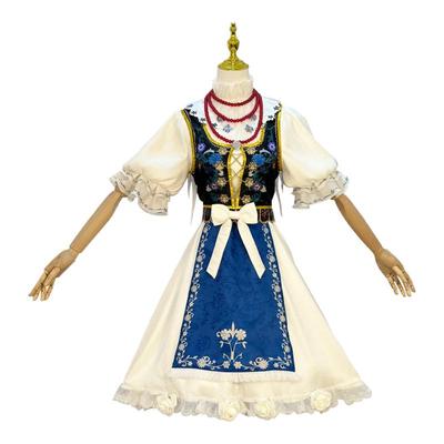 第五人格调香师鸽子般的尤迪特cos服女调香师Cosplay礼服稀世时装