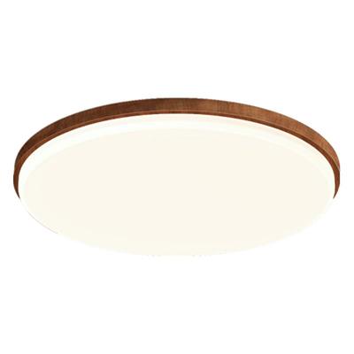 箭牌照明卧室吸顶灯中古原木风