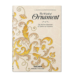 【现货】TASCHEN The World of Ornament塔森精装图书馆系列世界图样古典装饰花纹图形图案纹样平面设计艺术画册进口原版图书