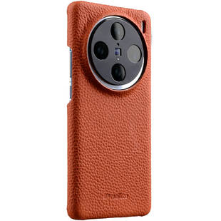 Melkco适用VIVOx300pro手机壳x200ultra真皮保护壳X100sPro简约高级感200pro新款mini小众轻奢皮质壳