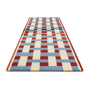 高级感卧室仿羊绒床边毯保暖隔凉客厅地毯床下床尾脚垫毛绒地垫子