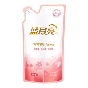 蓝月亮内衣洗衣液500g袋 樱花香除菌去血渍实惠袋装补充装包邮