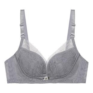 【呼吸感】夏娃之秀硅胶薄款聚拢文胸软钢圈调整型防下垂透气内衣