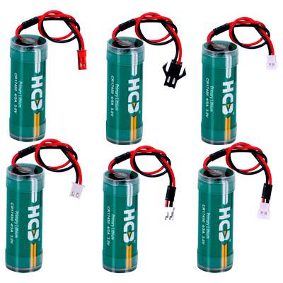 原装HCB昊诚CR17450智能水表电池 烟感 IC卡热水冷水表4/5A 3V锂电池