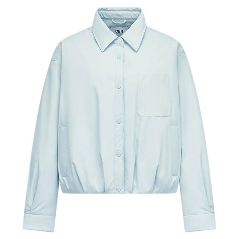 森马oversize轻薄90绒子羽绒服女