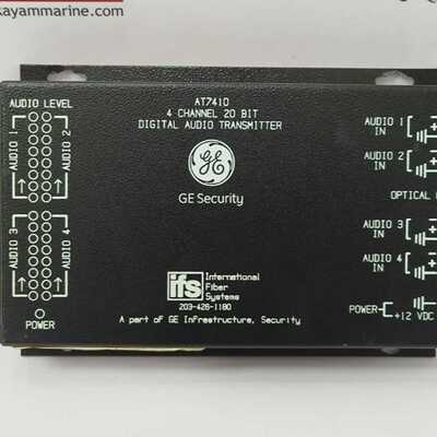 GE SECURITY IFS 203-426-1180 AT7410 4CHANNEL 20 BIT DIGITAL