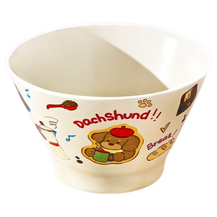 斗笠饭碗家用2026新款高颜值儿童吃饭碗可爱陶瓷餐具个人专用小碗