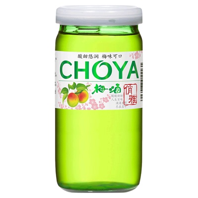 choya俏雅梅酒日式青梅果酒160ml