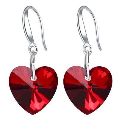 精致独特轻奢锆石爆款水晶爱心女