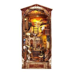 西西弗鲸空立体书diy小屋木质拼装微缩哈利波特拼装书立魔法书屋