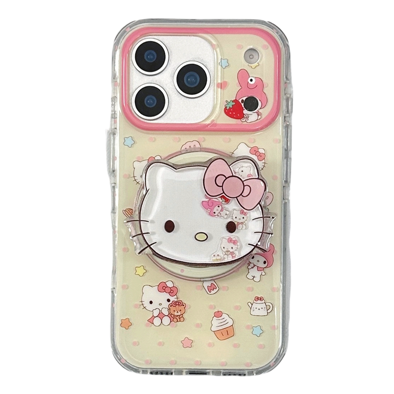 日本粉Kitty凯蒂猫可爱17p手机壳