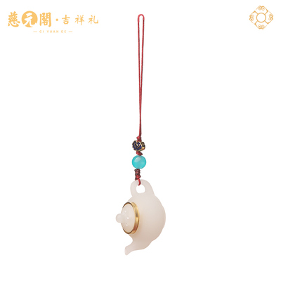 夜光小把件菩提把把壶挂件钥匙扣