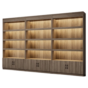 货架展示柜陈列柜超市便利店烟酒产品多层落地储物柜化妆柜烟酒柜