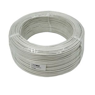 三芯四芯6芯特氟龙镀银四氟屏蔽线 PT100温度传感线 延长线防水