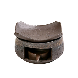 烤茶炉蜡烛温茶炉茶叶提香烘焙茶瓦片雪松咖啡渣扩香炉陶瓷香薰炉