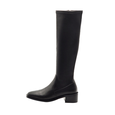 小香风老果家气质长筒瘦瘦靴