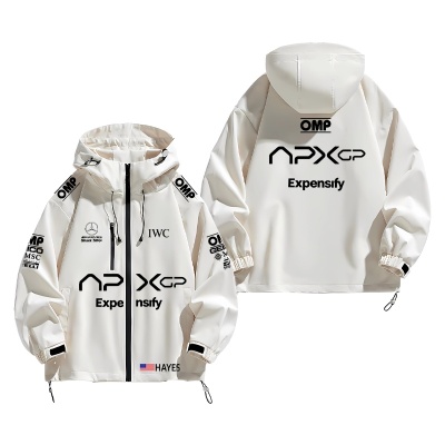 连帽秋冬新款宽松防风冲锋衣