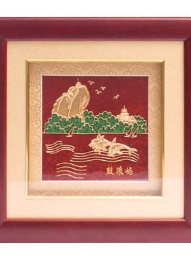 厦门鼓浪屿漆线雕挂件创意手工小摆件闽南特色礼物纪念品文化礼品