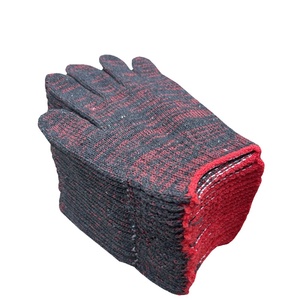 手套劳保工作加厚耐磨白棉纱男女机修模具工地搬运防滑干活线手套