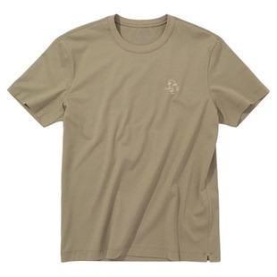 MrBu布先生短袖T恤男装新款正肩青铜绿百搭时尚字母纯棉GT16311