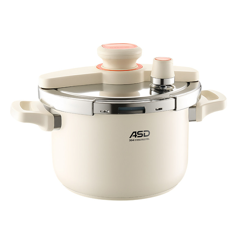 爱仕达不锈钢旋开高压锅