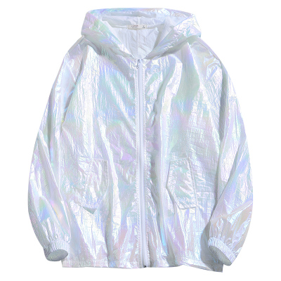 薄款宽松夹克衫无帽防晒服男外套