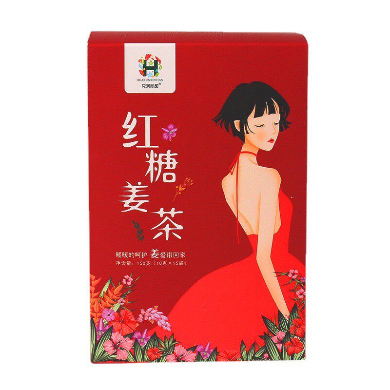 红糖姜茶冬季养生茶姜汁茶速溶老姜汤温暖身心花润心甜官方正品