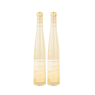 【国产红酒】贺兰山东麓贺兰阳光观夏半甜白葡萄酒375ml*2礼盒装