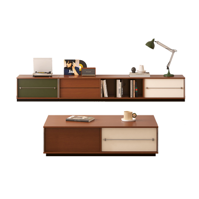 客厅自由组合电视柜茶几