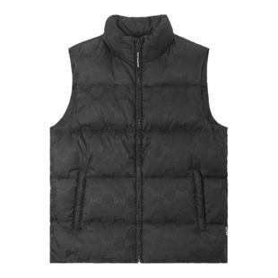 GOLF/高尔夫羽绒马甲背心男冬季百搭时尚立领鸭绒加厚保暖外套男