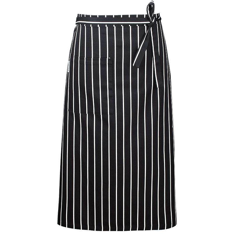 厨乐乐正品中西餐厅厨师工服务员半身围裙工作服厨房烘培纯棉围腰