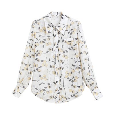 Ivy·Kki时尚印花衬衫
