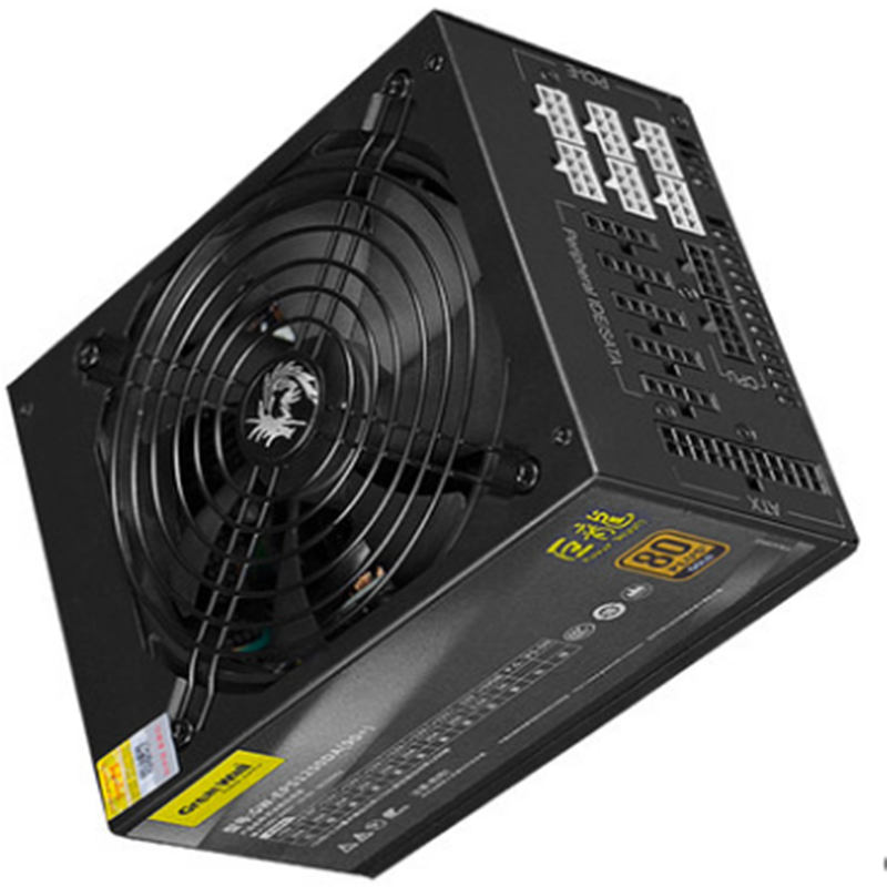 长城巨龙1250w 600w1650w全模组金牌台式机二手电脑电源支持双路