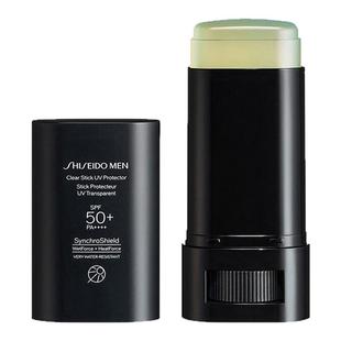 日本直邮shiseido资生堂男士清透防晒膏防晒棒防水防汗20g正品