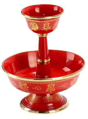 欧斯特铜杯珐琅彩绘摆件