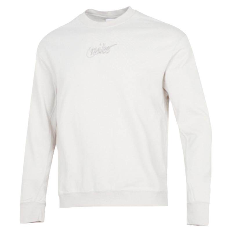 Nike/耐克男毛圈刺绣LOGO运动休闲套头圆领卫衣外套DR7836-104